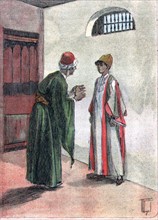 Illustration of the tale "Hadji's Revenge" by A. Hesse
