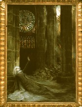 Rochegrosse, Sarah Bernhardt in the cathedral