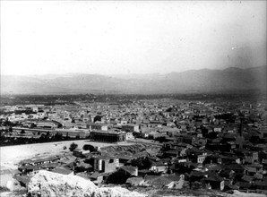 Athènes vue de la colline Nars
