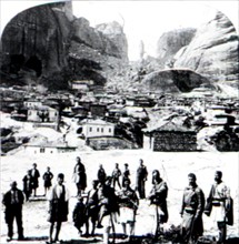 Guerre des Balkans, la frontière de Kalambaka d'où partirent les premiers insurgés, 1897