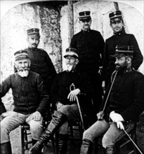 War of the Balkans, General Micropoulis and his staff
