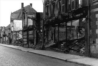Tournai en ruines, 1940