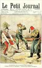 Page du Petit Journal, le réveil de la question d'Orient. La Bulgarie proclame son indépendance. L'Autriche prend la Bosnie et L'Herzégovine