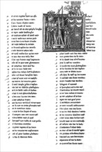 Histoire de Bijbels of Rijmbijbel, par Jacob van Maerlant, Scène de siège (Jérusalem)