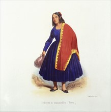 Blanchard, Indian woman from Guancavélica
