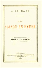 Cover of "Une saison en enfer" by Arthur Rimbaud