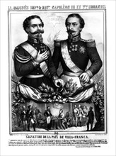 Napoléon III et Victor Emmanuel II