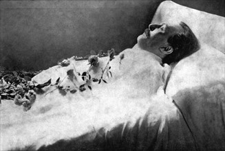 Gustave Doré sur son lit de mort