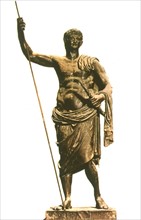 L'empereur Auguste (63-14 avant J.C.), bronze