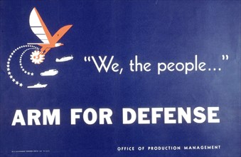 Propaganda poster on armament