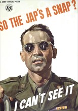 Propaganda poster against Japan