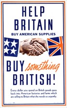 Propaganda poster the aim of which is to help Great Britain