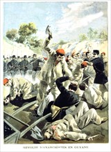 Révolte d'anarchistes en Guyane du 16-12-1894