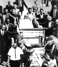 Martin Luther KING's funeral procession (1929-1968)