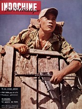 Cover of the magazine "Indochine", 1953
