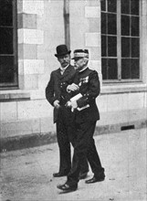 Dreyfus affair, the Rennes trial (1899): Pierre de Boisdeffre interviewed by a journalist