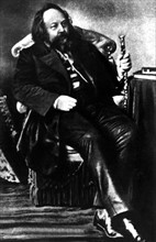 Michael Bakunin (1814-1876), Russian  revolutionary and anarchist