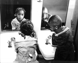 African American schoolchildren