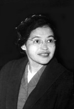 Rosa Park (she organized the boycott of buses in Montgomery, Alabama, 1955)