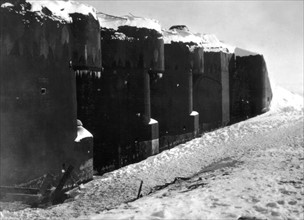 The Maginot line, artillery blockhouse