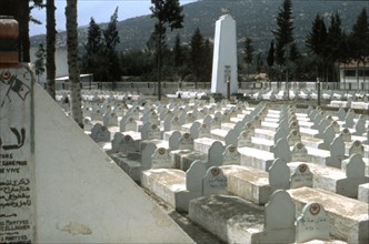 Algeria, Soummam Valley, Ouzellagen cemetery