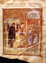 Nicéphore Botaniate et le moine Sabas, (Nicéphore 1er le Logothète, Empereur byzantin 802-811 ?)