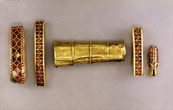 Epée du roi Childéric 1er (vers 436-481) provenant de sa tombe à Tournai