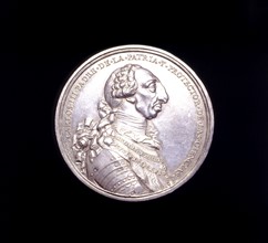 Médaille en argent, Charles III d'Espagne