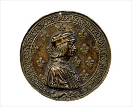 Médaille de bronze, Louis XII (1462-1515)