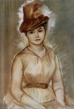 Renoir, Portrait of an unknown woman