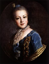Rokotov, Portrait de la princesse Evdokipa Yusupova