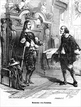 Les trois mousquetaires, Bonacieux chez le cardinal de Richelieu.