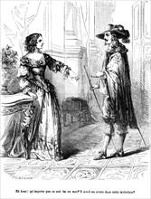 Les trois mousquetaires, Louis XIII et Anne d'Autriche.