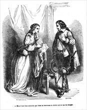The Three Musketeers, Count de Rochefort with Milady