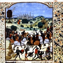 Battle of Crécy, in "Chronicles" of Jean Froissart