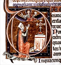 Psalter of Blanche of Castille, Blanche of Castille praying
