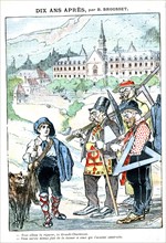 Caricature anti-maçonnique, Brousset