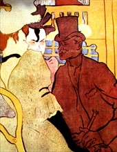 Toulouse-Lautrec, L'Anglais au Moulin Rouge