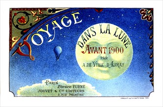 De Ville d'Avray, Le voyage dans la lune avant 1900