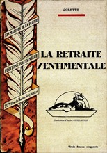 Couverture de l'ouvrage de Colette : "La retraite sentimentale"
