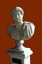 Bust of emperor Hadrian