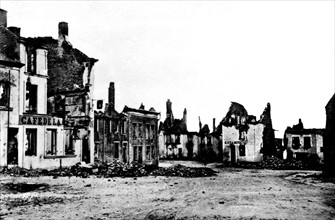 Bazeilles in ruins