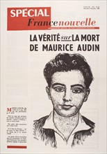 Une du journal France Nouvelle (2 décembre 1959)