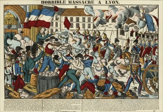 Révolte à Lyon en 1834