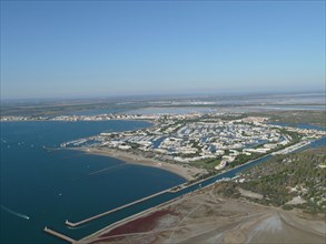 Marina south of Nimes, Gard