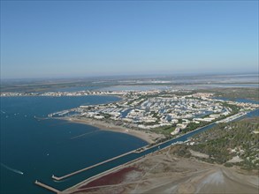 Marina south of Nimes, Gard