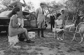 Jackie Kennedy at Glen Ora in 1962