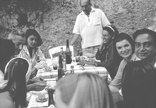 Jackie Kennedy. Eté 1962. Vacances à Ravello (Italie).