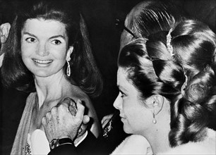 Jackie Kennedy with Grace de Monaco (1966)