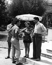 Benno Graziani avec Edith Piaf et Jacques Pills